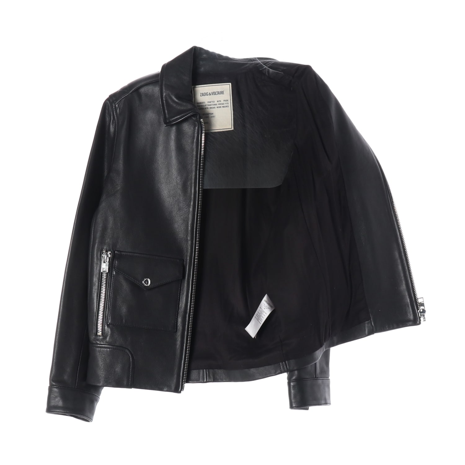 쟈딕앤볼테르 21FW LAZY CUIR LISSE 100% 천연양가죽 레더 재킷 가죽 자켓 이미지 2