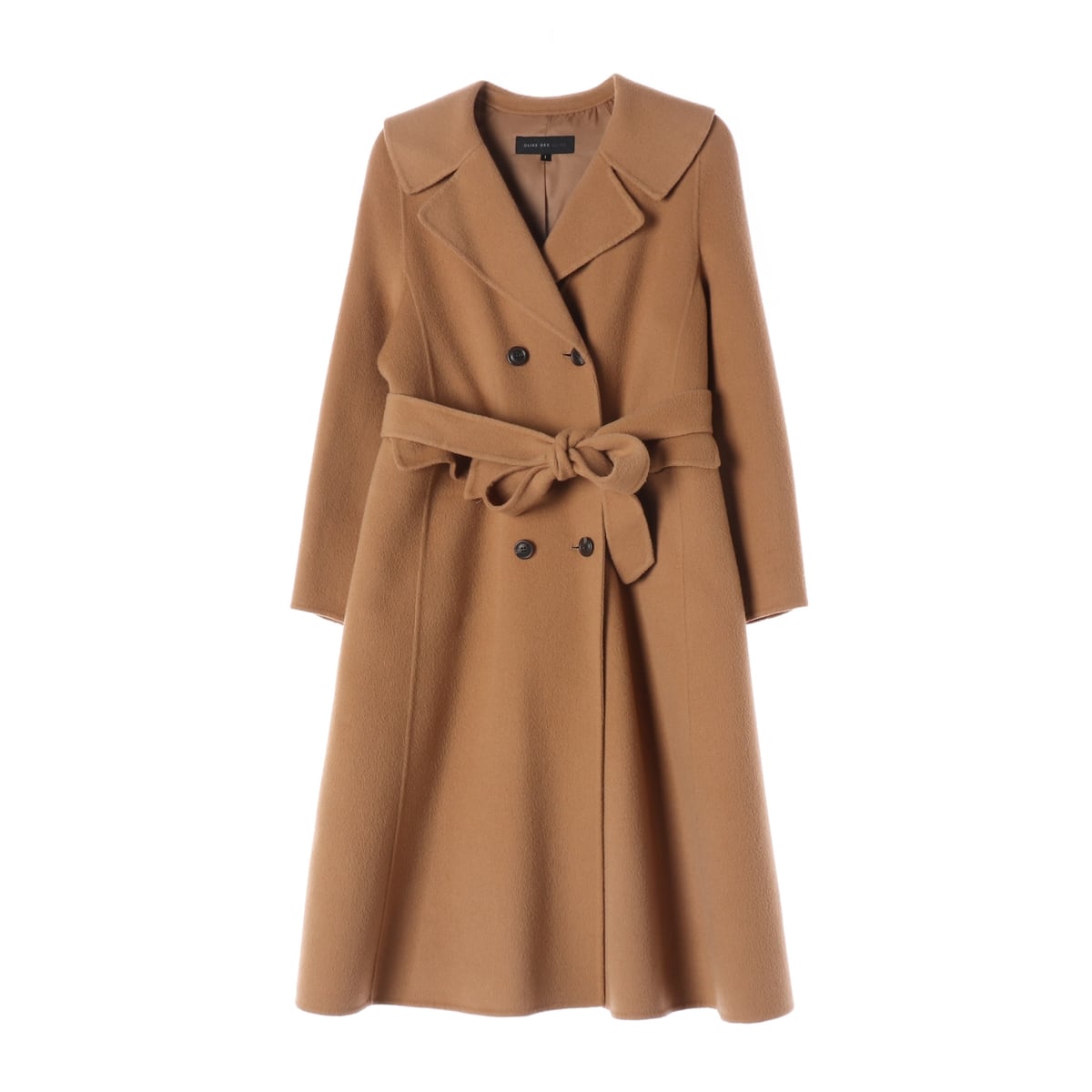 올리브데올리브 22FW 울 100% 핸드메이드 더블 브레스트 롱 코트 상세 이미지 1