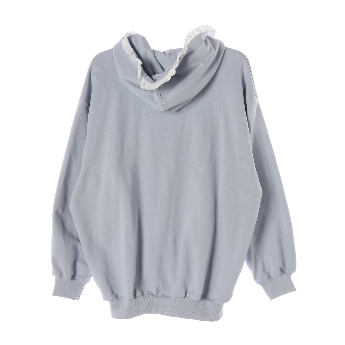 (새상품) 포그던 25SS Lullaby 레이스 후드 집업 팬츠 셋업 상세 이미지 2