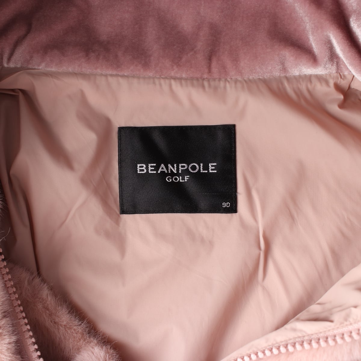 빈폴골프 플러피 퍼 조끼 베스트 핑크 상세 이미지 4