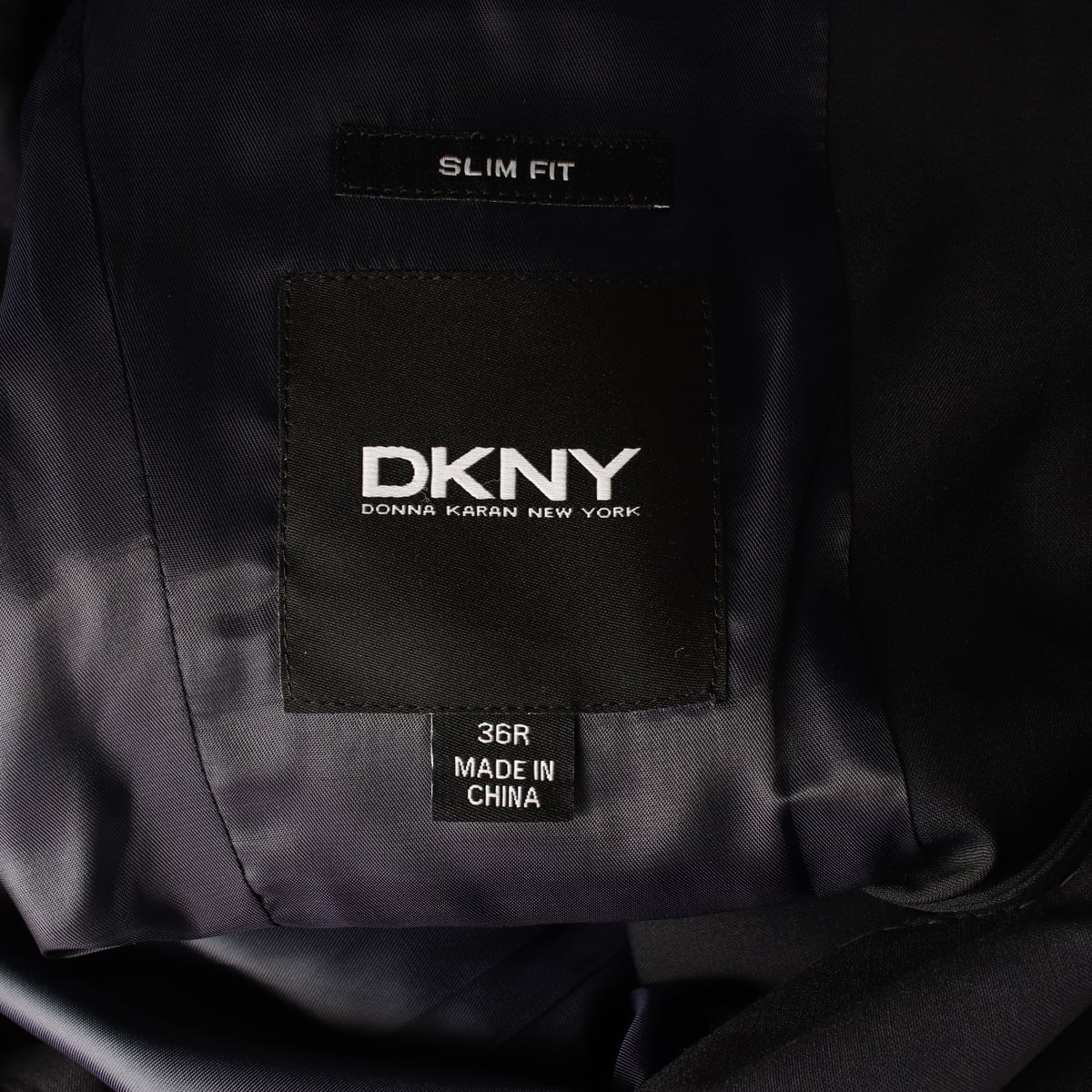 디케이엔와이 DKNY 네이비 울 100% 블레이저 재킷 상세 이미지 3