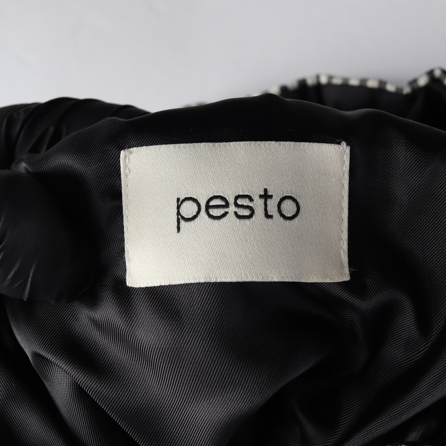 페스토 PESTO 24FW 마운틴 아노락 점퍼 체크 패딩 점퍼 쿠키 앤 크림 이미지 3