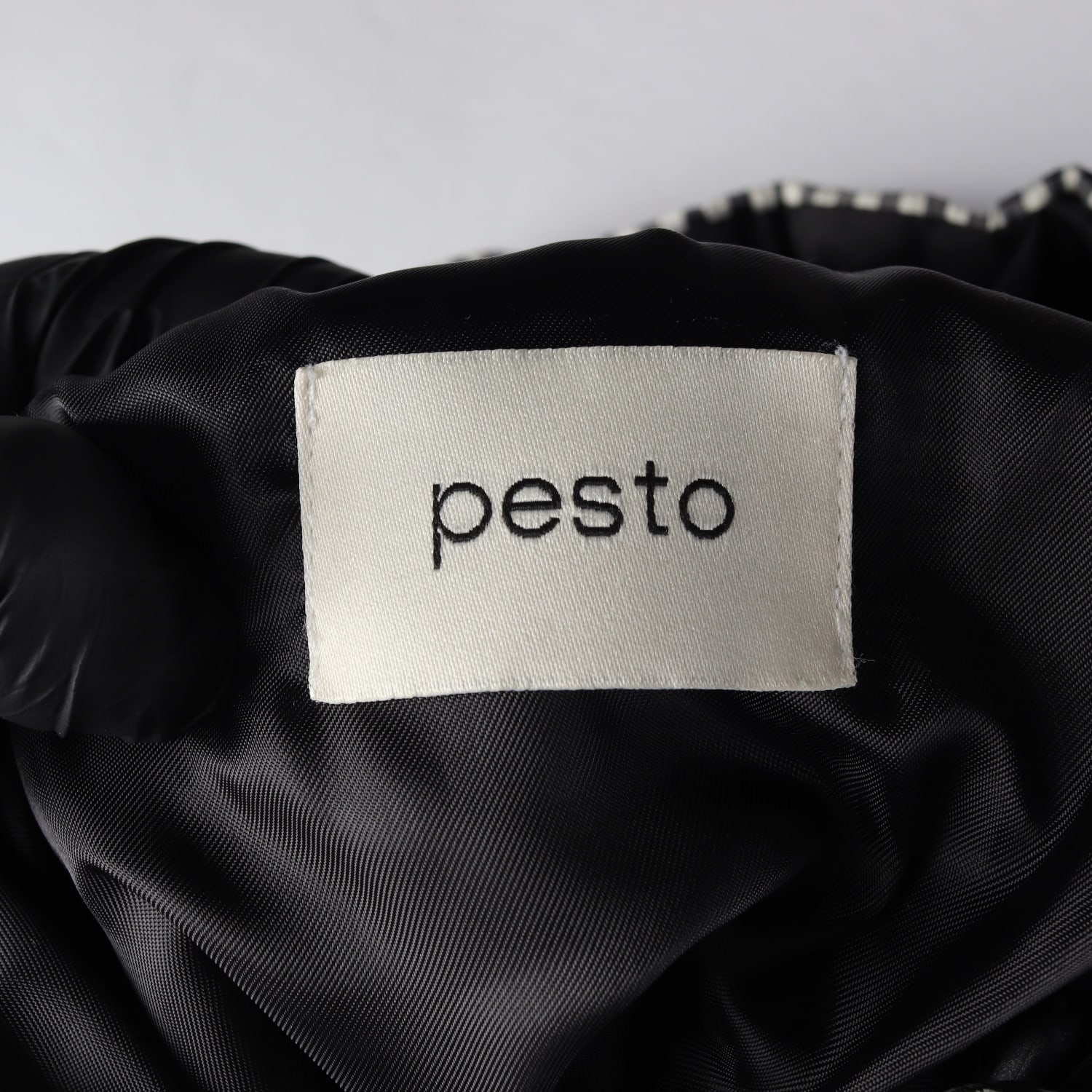페스토 PESTO 24FW 마운틴 아노락 점퍼 체크 패딩 점퍼 쿠키 앤 크림 이미지 3