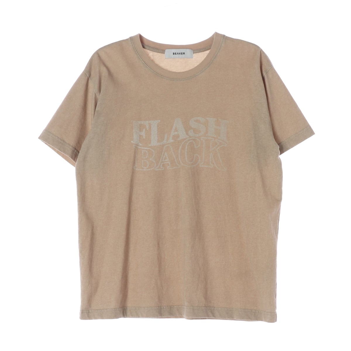 비이커 25SS FLASH BACK 프린트 면 반팔 티셔츠 상세 이미지 1