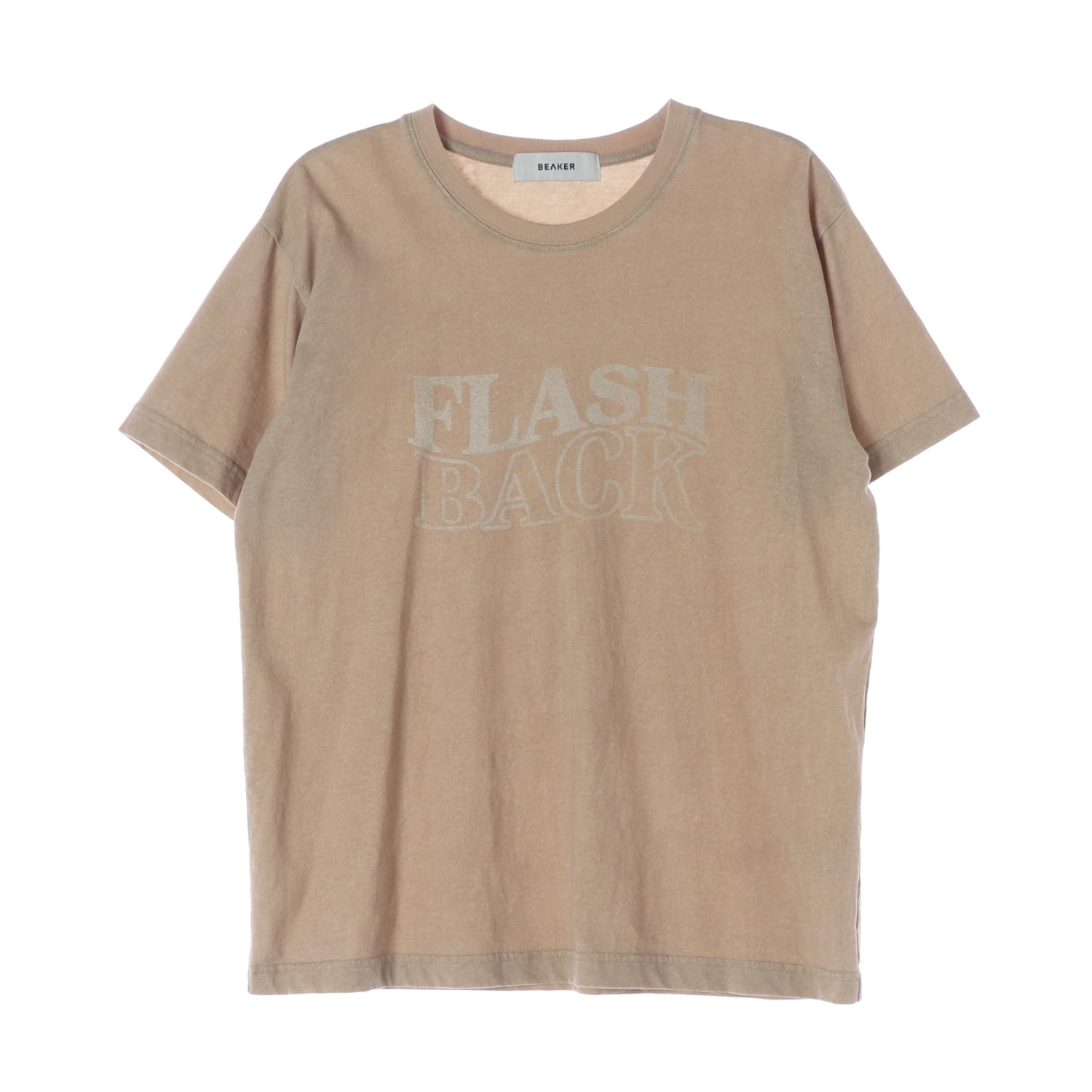 비이커 25SS FLASH BACK 프린트 면 반팔 티셔츠 이미지 1