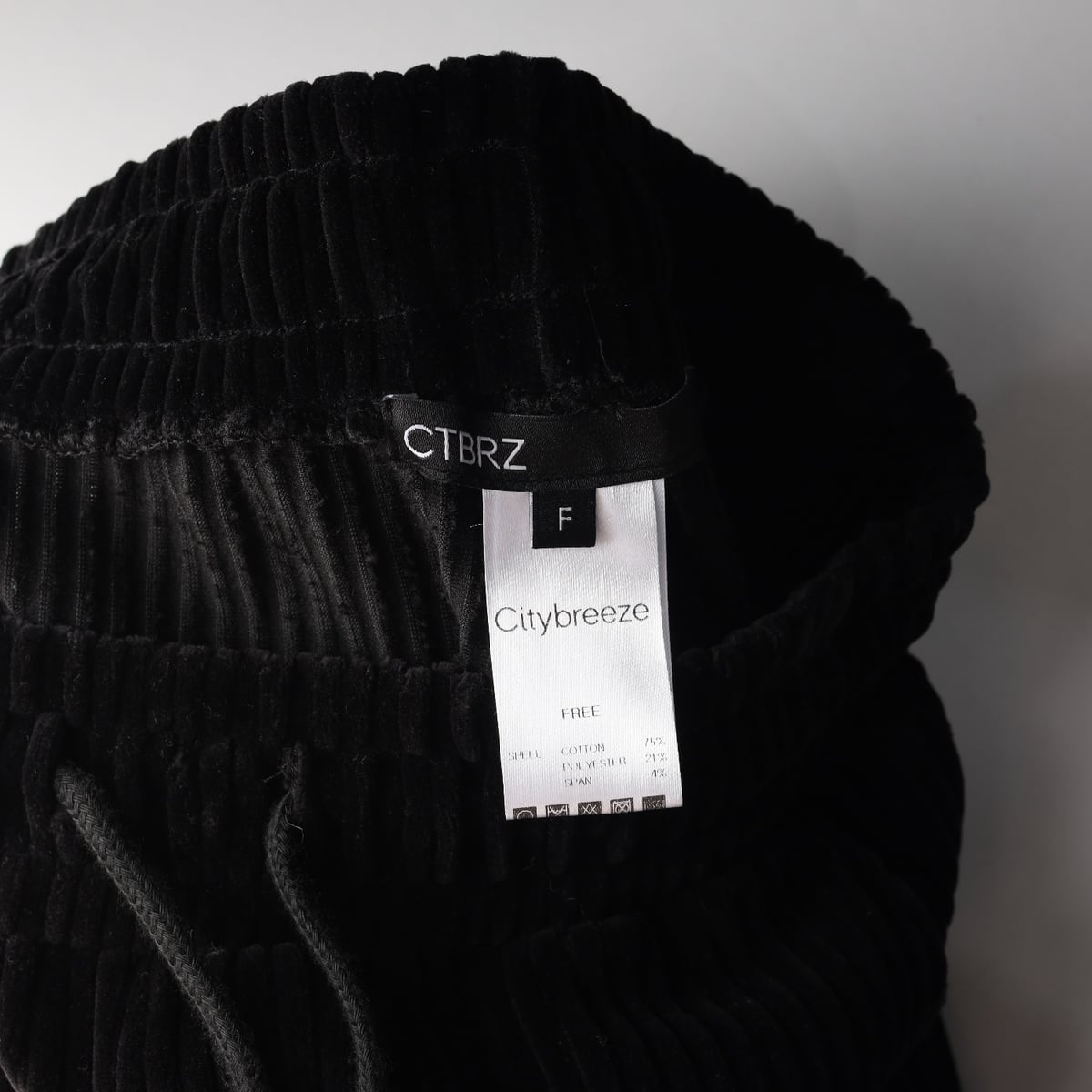 시티브리즈 22FW 코듀로이 밴딩 팬츠 바지  상세 이미지 3