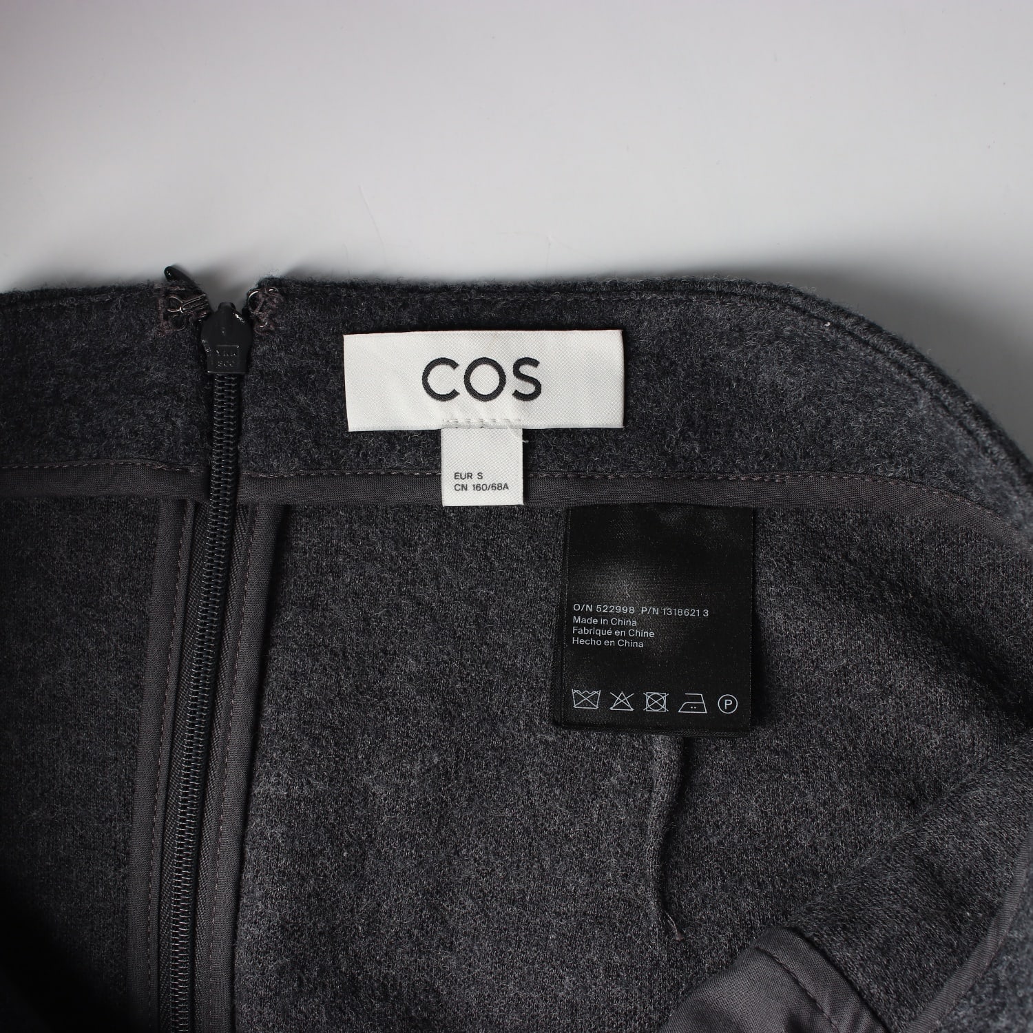 코스 COS 25FW 울 블렌드 미니 스커트 이미지 3