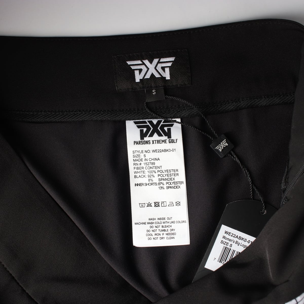 (새상품) 피엑스지 PXG 우먼스 빅 로고 플리츠 골프 미니 스커트 상세 이미지 3