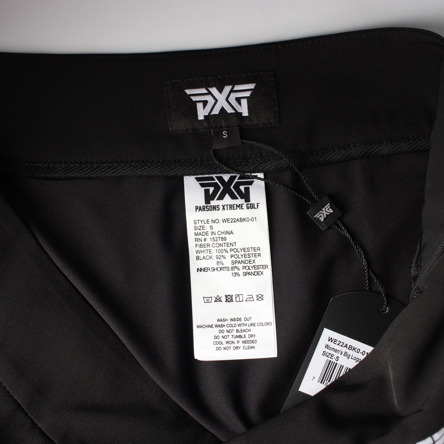 (새상품) 피엑스지 PXG 우먼스 빅 로고 플리츠 골프 미니 스커트 이미지 3