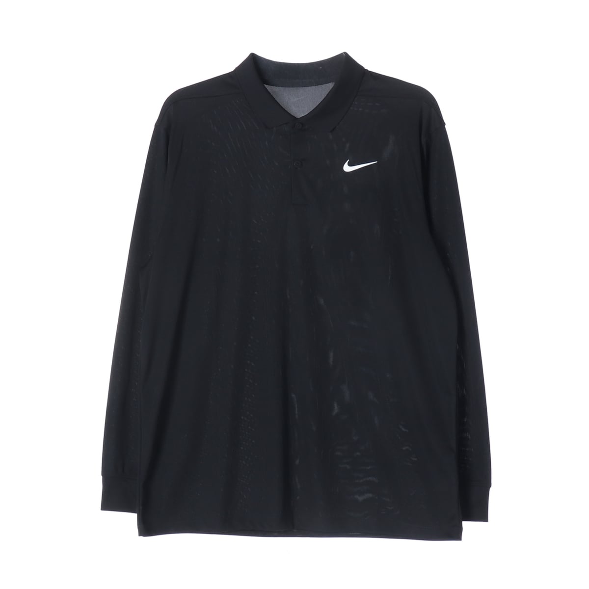 나이키 23FW 골프 드라이 핏 빅토리 솔리드 긴팔 폴로 카라티 블랙 상세 이미지 1