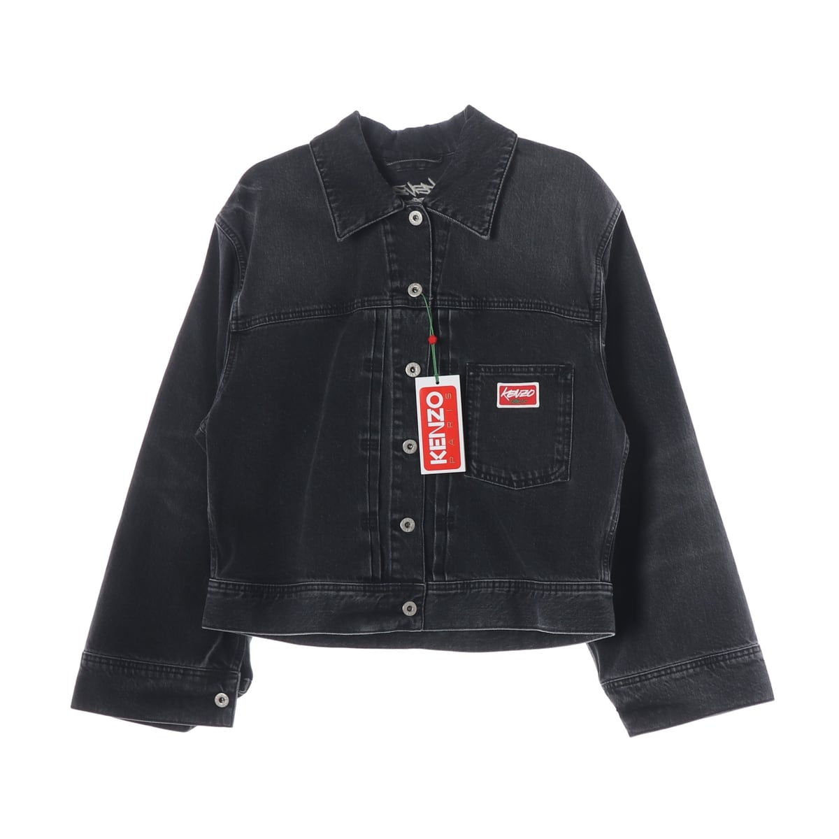 (새상품) 겐조 x 퓨추라 2000 25FW 기모노 슬리브 데님 재킷 상세 이미지 1