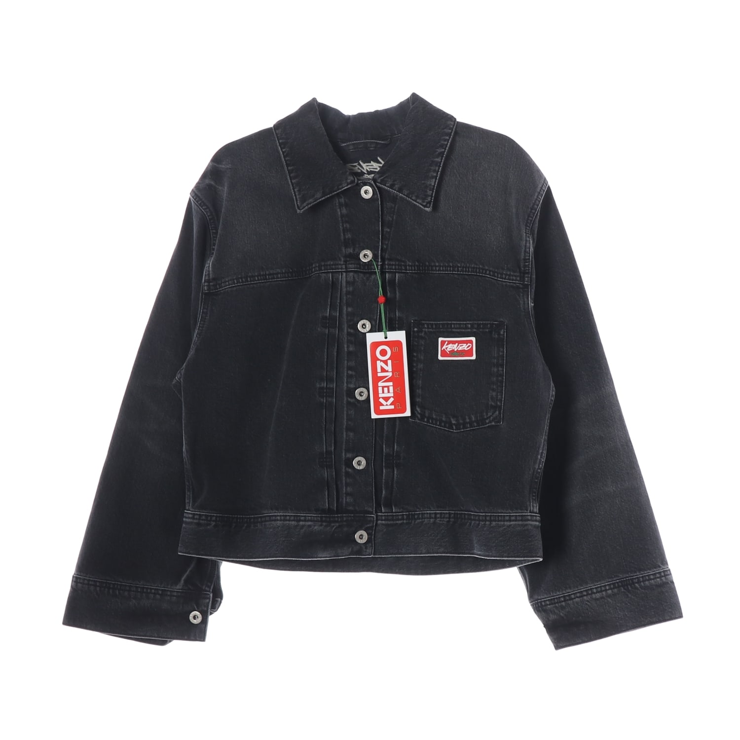 (새상품) 겐조 x 퓨추라 2000 25FW 기모노 슬리브 데님 재킷 이미지 1