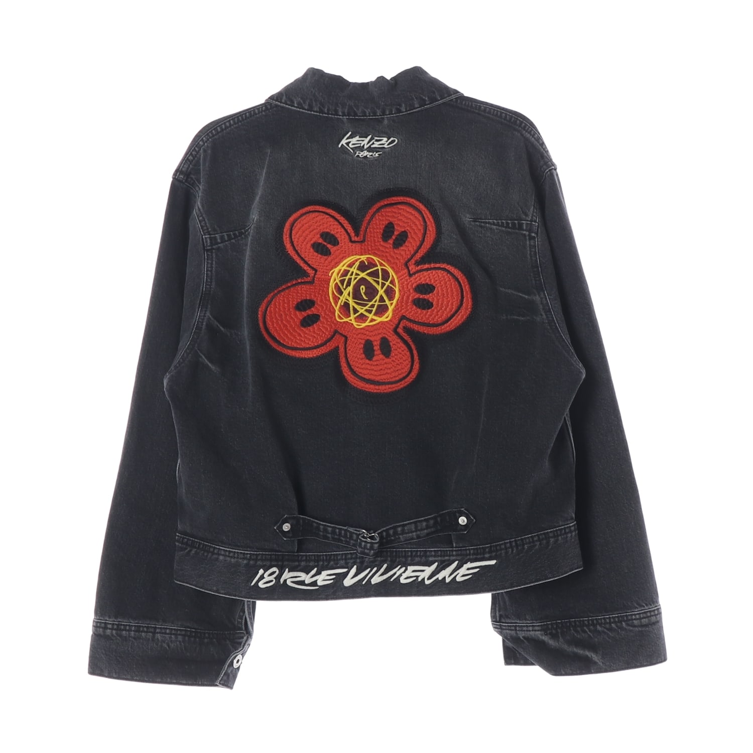 (새상품) 겐조 x 퓨추라 2000 25FW 기모노 슬리브 데님 재킷 이미지 2