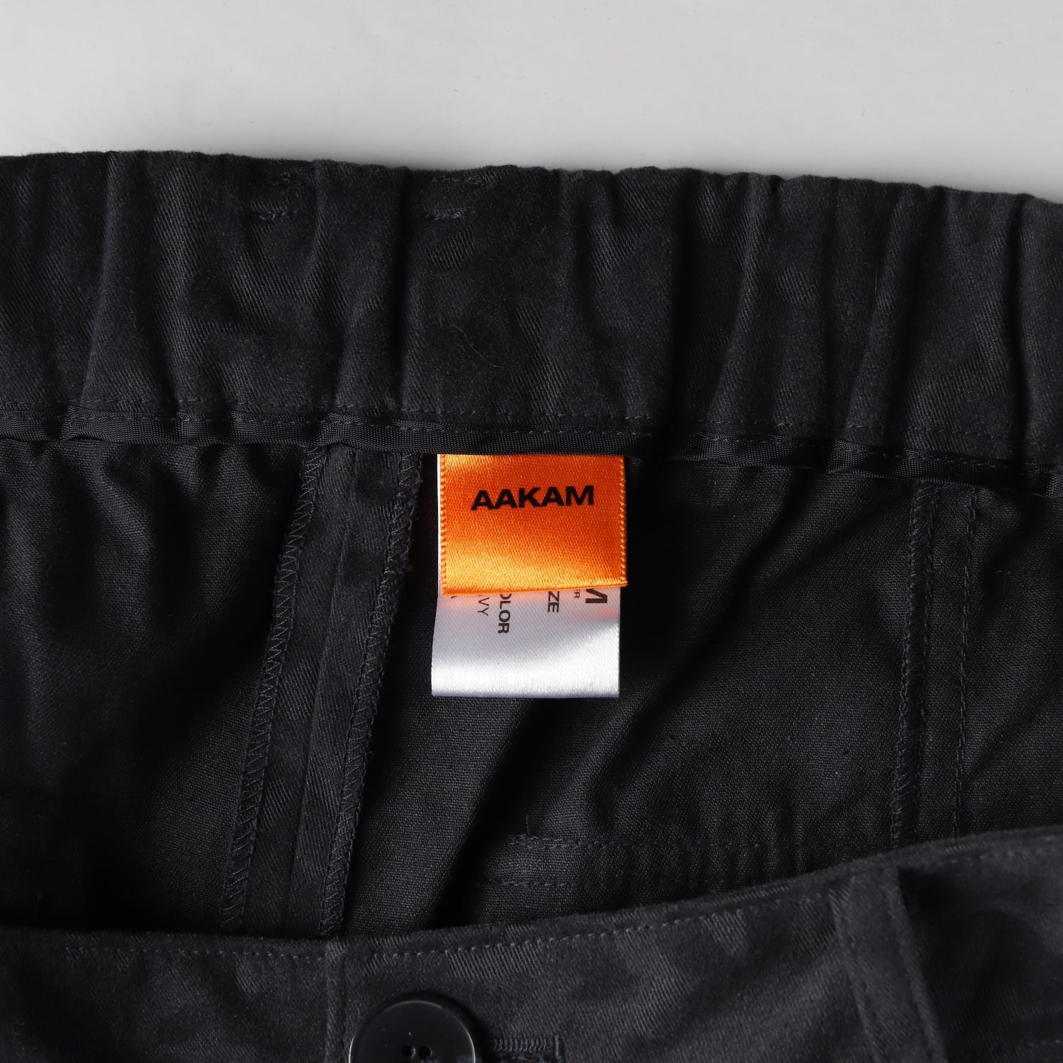 아캄 AAKAM 22SS 카모플라주 패턴 와이드카고 팬츠 네이비 이미지 3