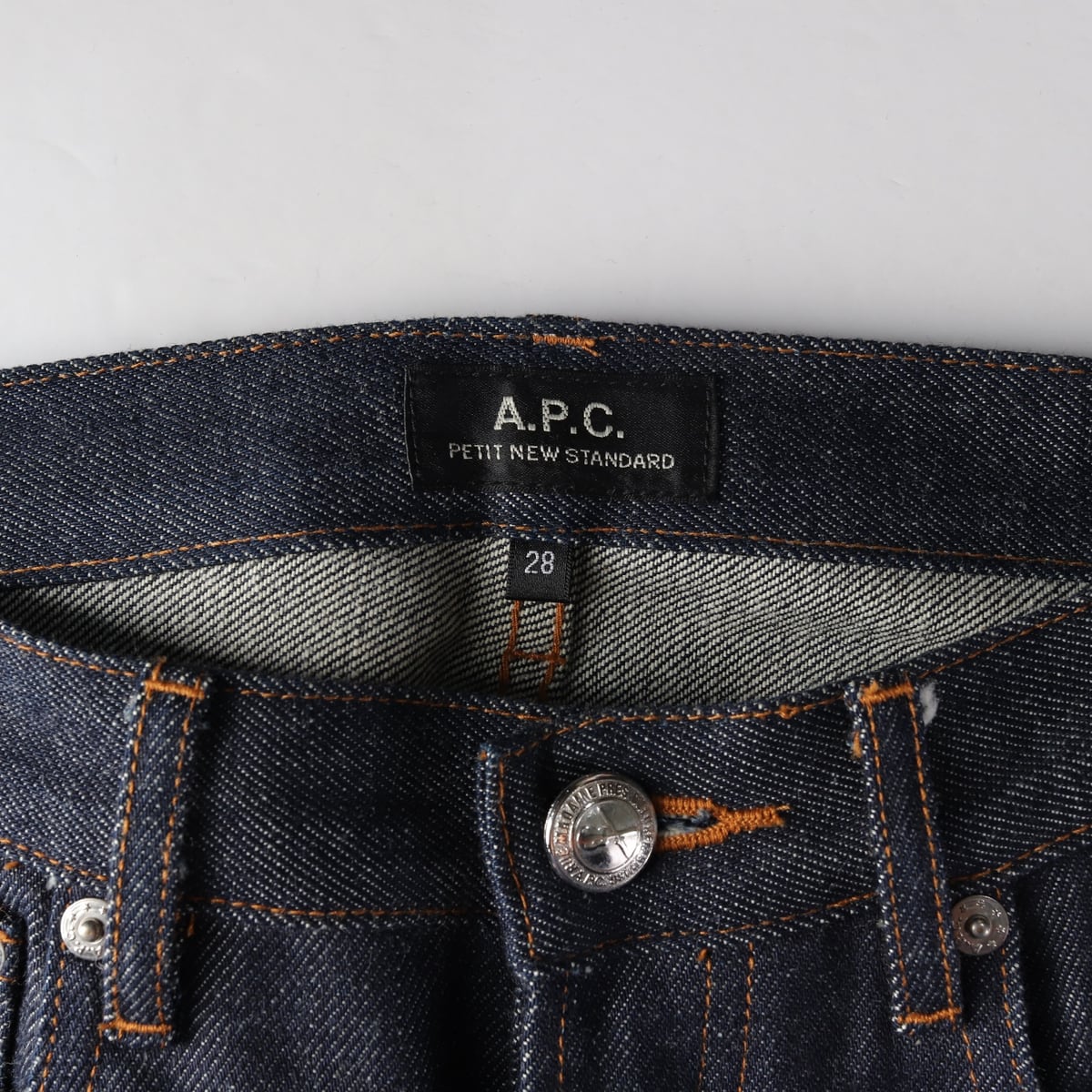 아페쎄 APC PETIT 쁘띠 뉴 스탠다드 데님팬츠 생지 청바지 상세 이미지 3