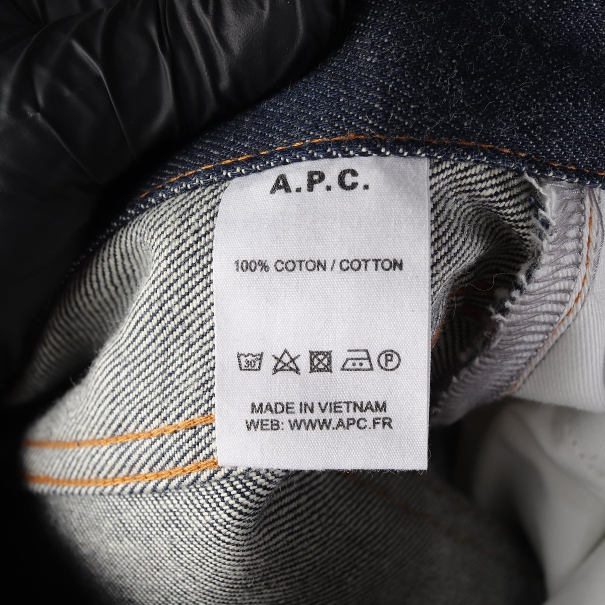 아페쎄 APC PETIT 쁘띠 뉴 스탠다드 데님팬츠 생지 청바지 상세 이미지 4