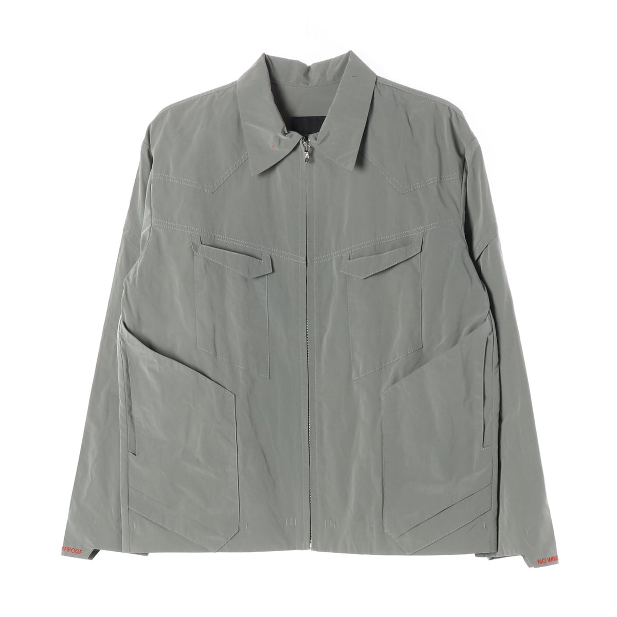 강정석 21SS NON FUNCTIONAL 셔츠 재킷 씨 그린 상세 이미지 1