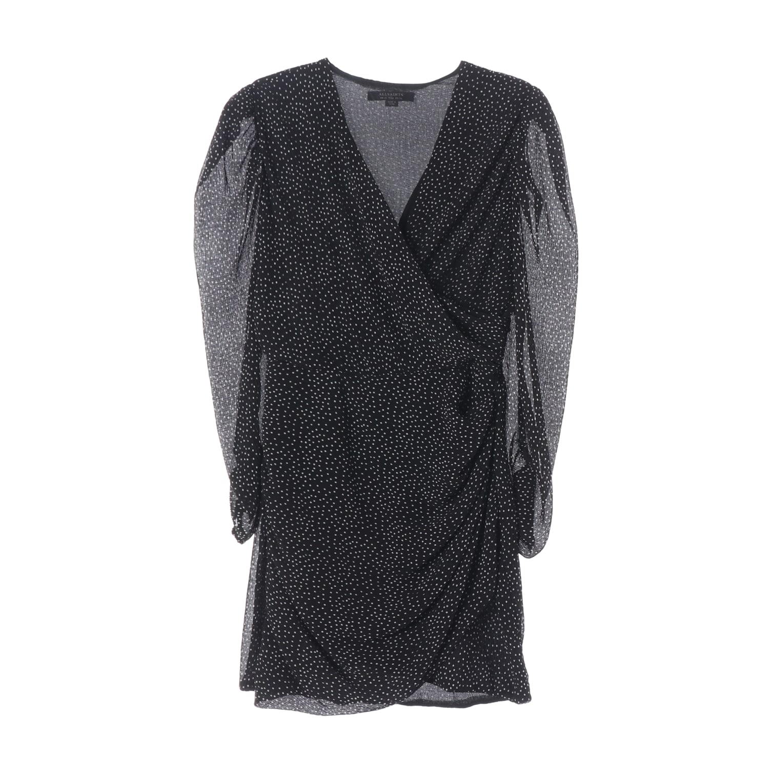 올세인츠 LUCIA DOT DRESS 루시아 도트 미니 원피스  이미지 1