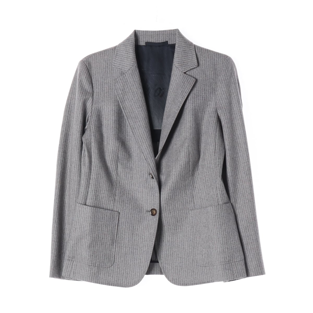 브리오니 BRIONI 캐시미어 100% 스트라이브 블레이저 싱글 재킷  상세 이미지 1
