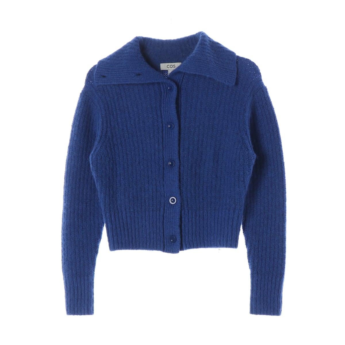 코스 22FW 울 알파카 블렌드 크롭 가디건 상세 이미지 1