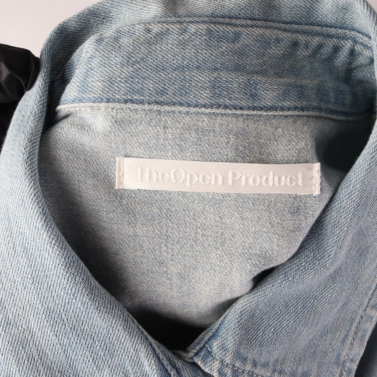 더오픈프로덕트 22SS 워싱 데님 셔츠 반팔  이미지 3