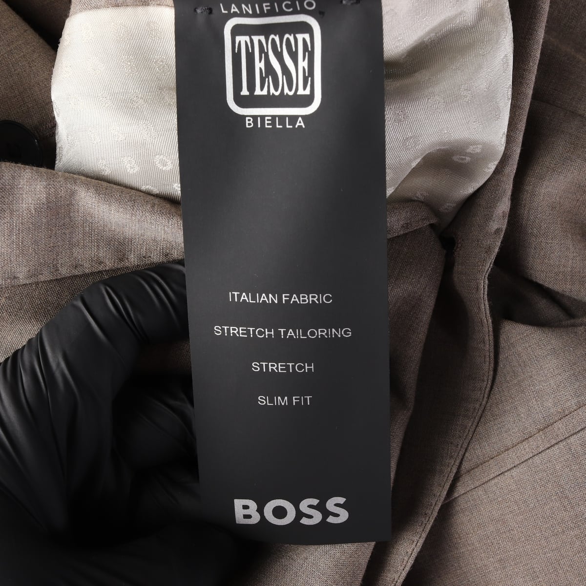휴고 보스 25SS 수트 슬림핏 버진울 블렌드 투피스 베스트 재킷 셋업  상세 이미지 4