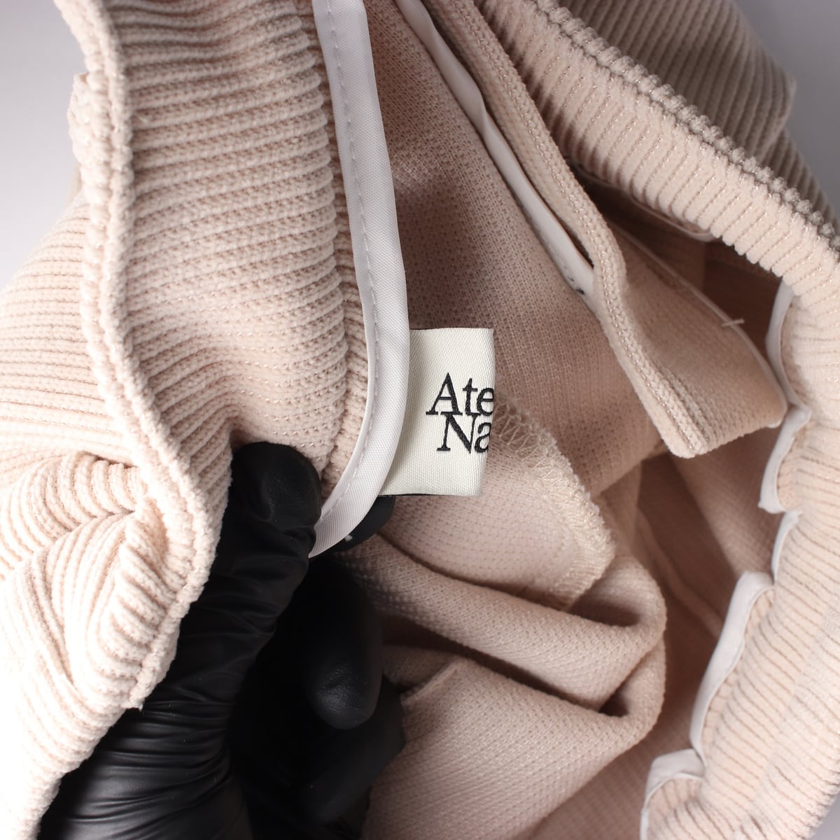 아틀리에 나인 24FW 코듀로이 세미 와이드 백 밴딩 팬츠 상세 이미지 3