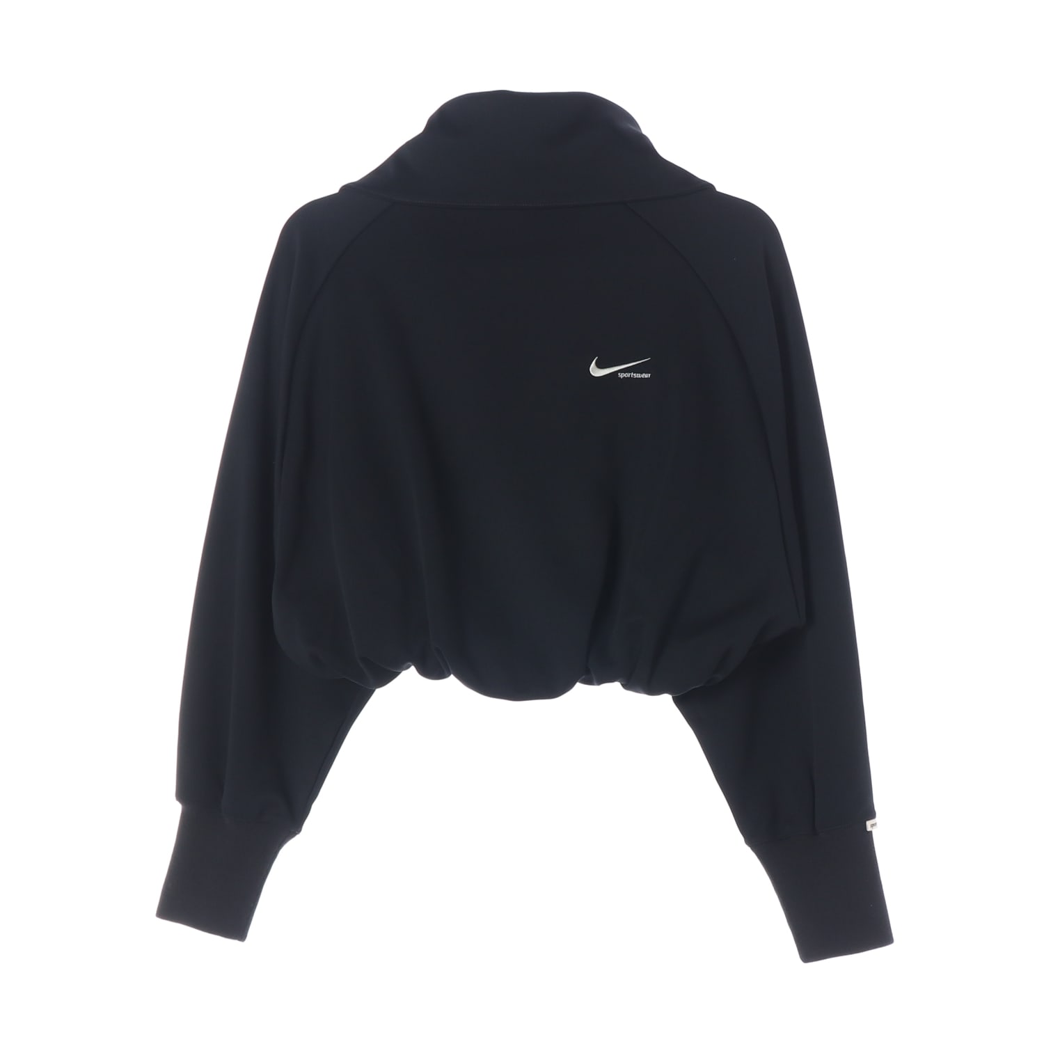나이키 23FW NSW 오버사이즈 크롭 트랙 재킷 블랙 이미지 2