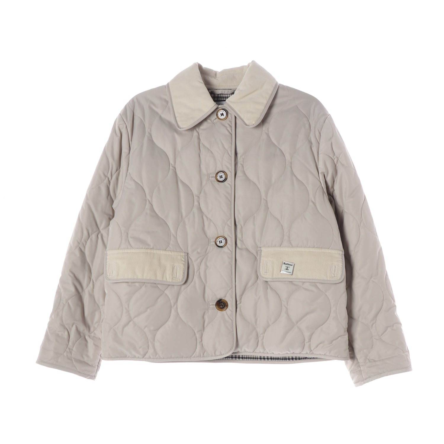 바버 X 알렉사 청 22FW 보니 퀼트 자켓 미스트 퀼팅 재킷 경량 패딩 이미지 1