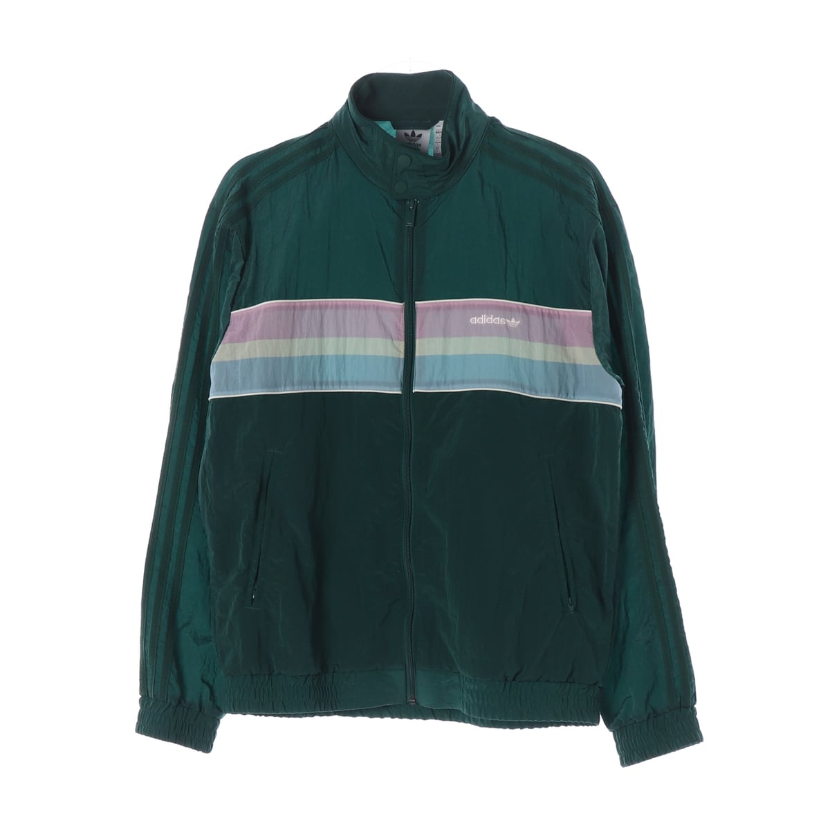 아디다스 24FW 80S 아카이브 3S 트랙탑 그린 공용 상세 이미지 1