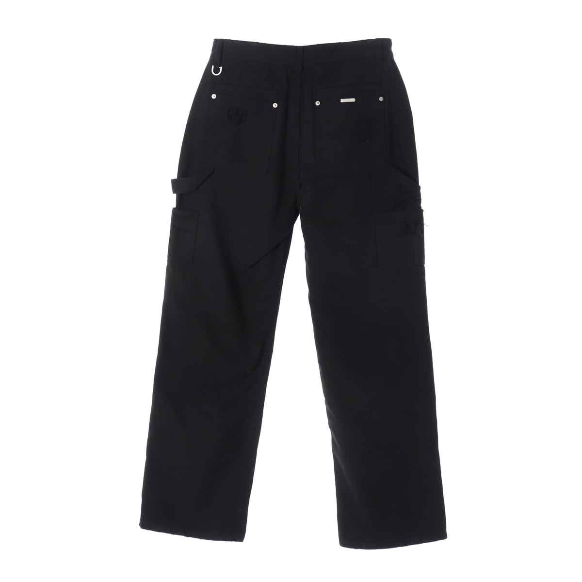 마뗑킴 25FW 디스트로이드 더블 니 워크팬츠 데님 팬츠 상세 이미지 2