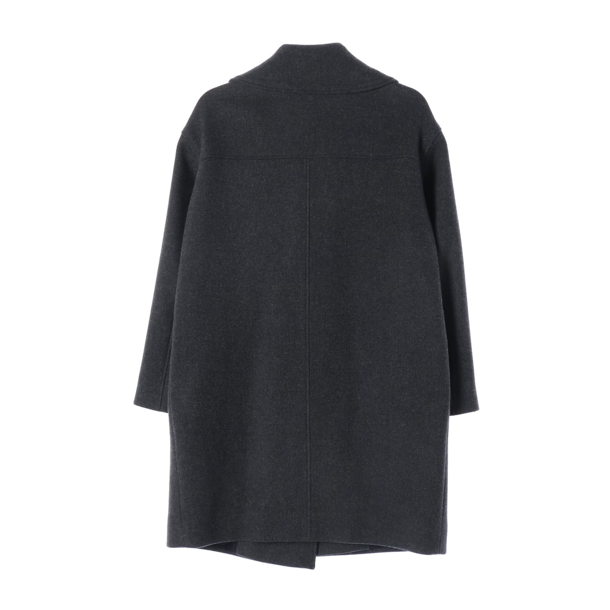 코스 21FW 울 블렌드 오버핏 롱 코트 그레이  상세 이미지 3