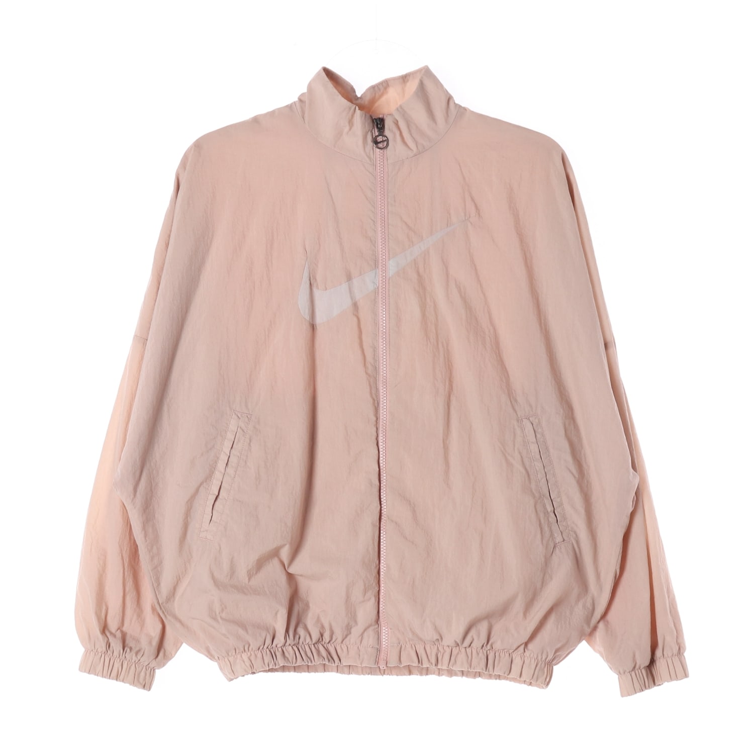 나이키 21FW 스우시 우븐 바람막이 나일론 점퍼 재킷 핑크 이미지 1