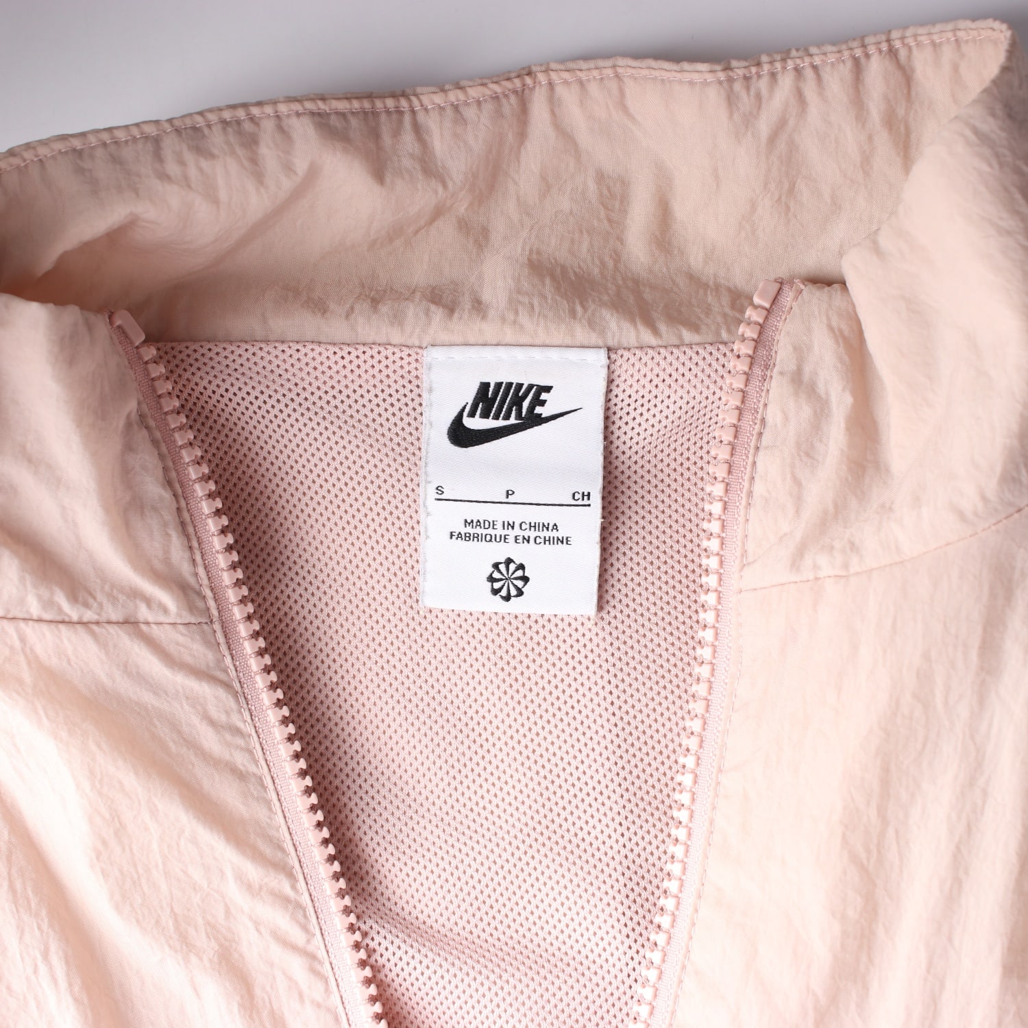 나이키 21FW 스우시 우븐 바람막이 나일론 점퍼 재킷 핑크 이미지 4