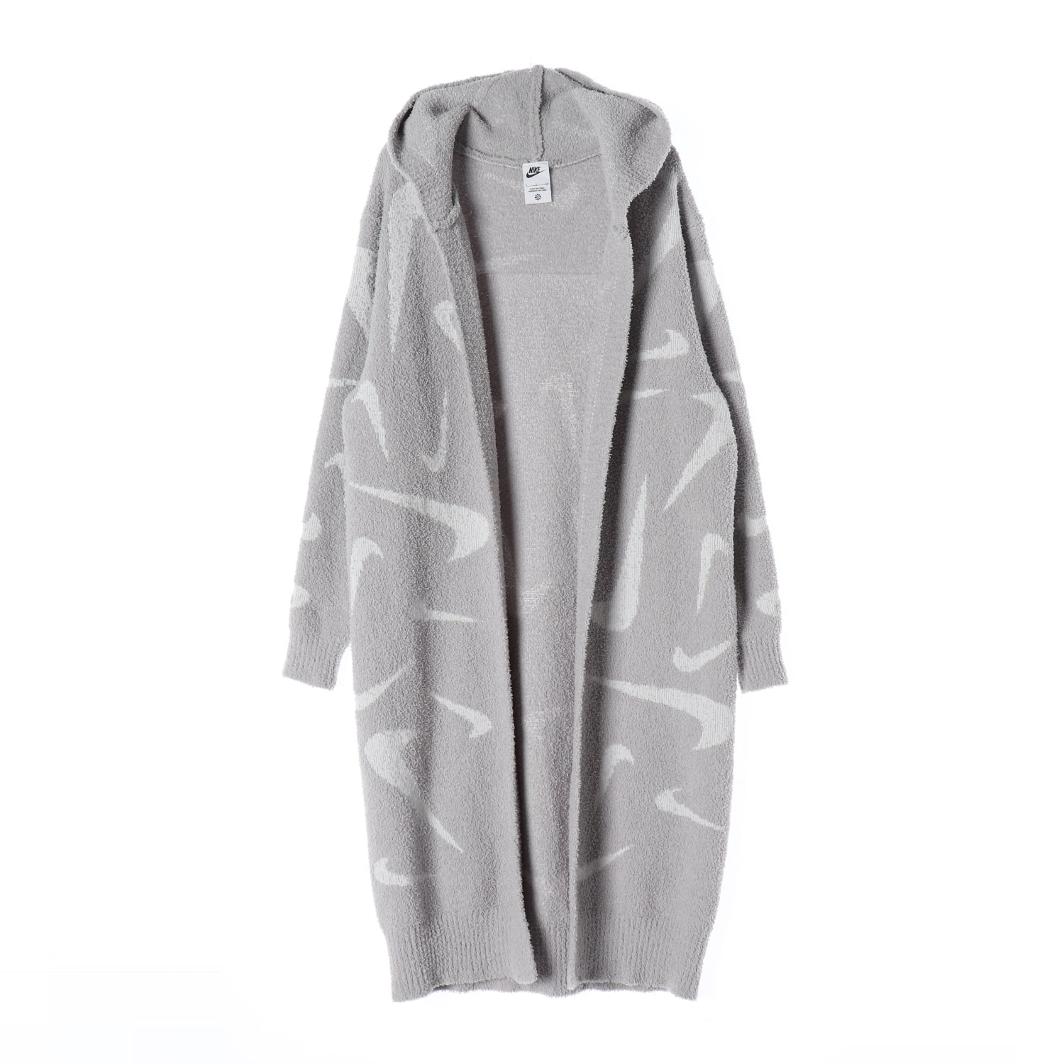 나이키 24FW 스우시 피닉스 코지 루즈롱 니트 후드 가디건 이미지 1