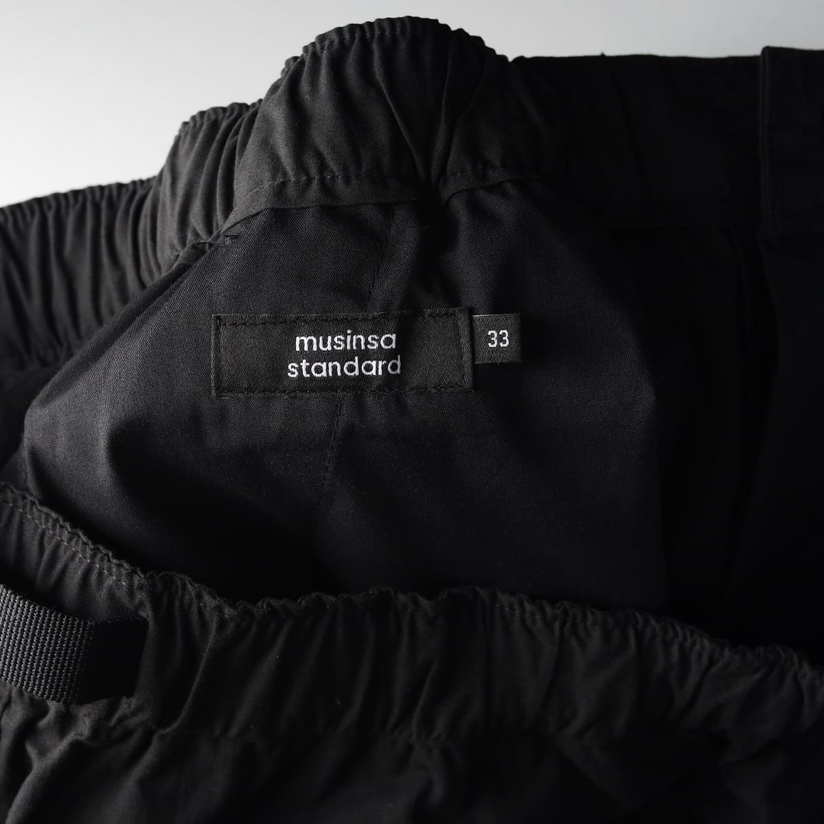 무신사스탠다드 25SS 스트레이트핏 조거 팬츠 상세 이미지 3