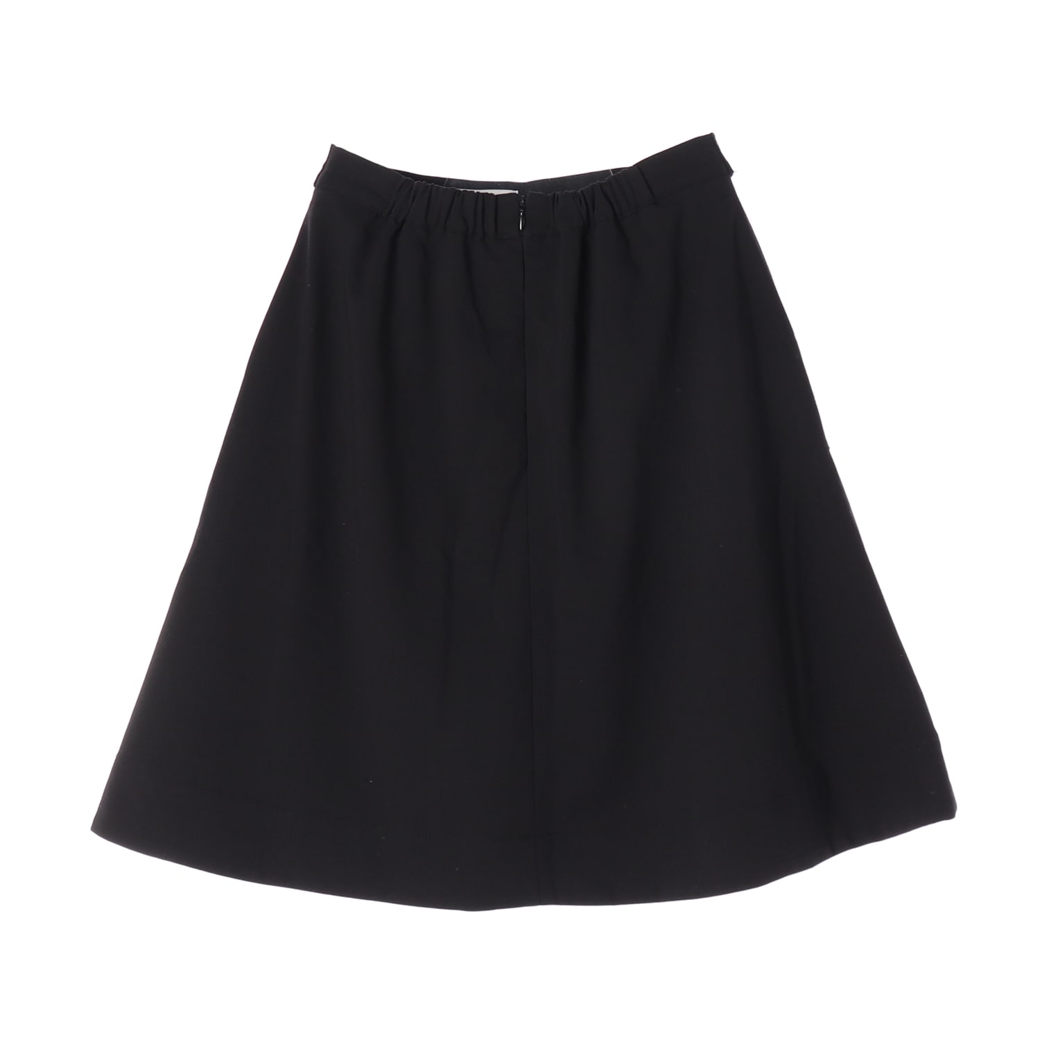 언에디트 23SS 실크 블렌드 A라인 미디 스커트 이미지 2