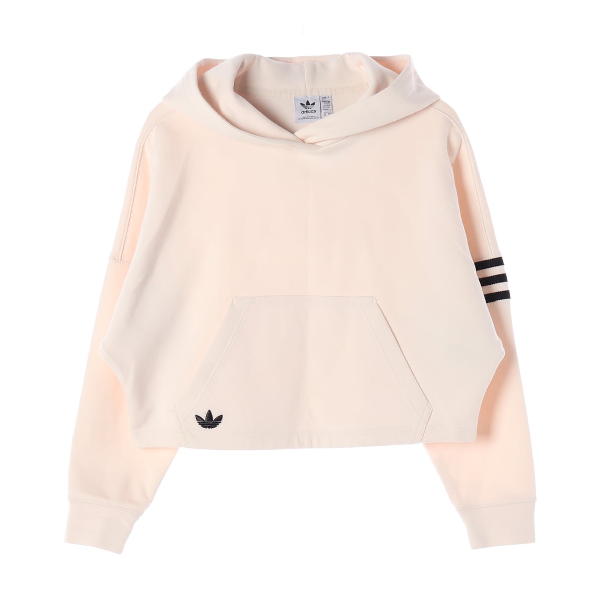아디다스 22FW 오리지널 슈퍼스타 크롭 후디 후드티 상세 이미지 1
