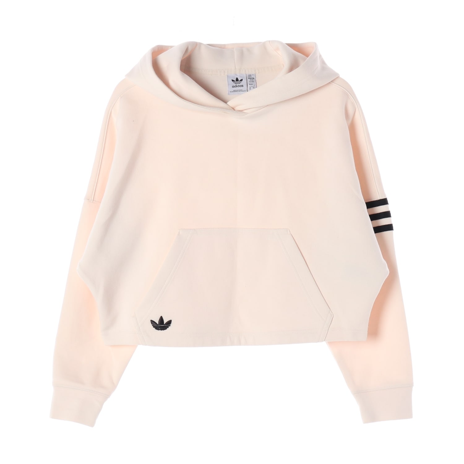 아디다스 22FW 오리지널 슈퍼스타 크롭 후디 후드티 이미지 1