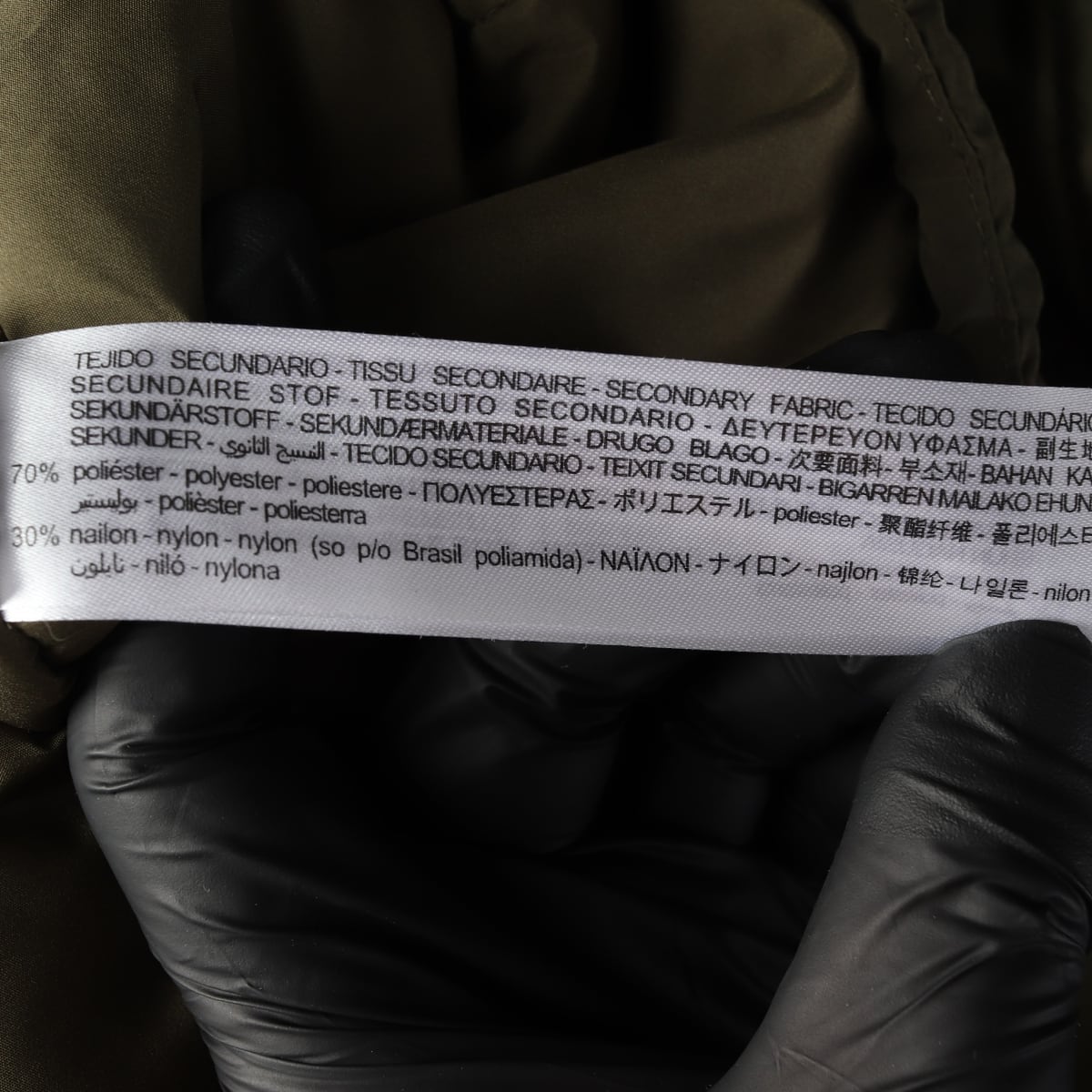 자라 야상 퀼팅 재킷 후드 경량 패딩 상세 이미지 6