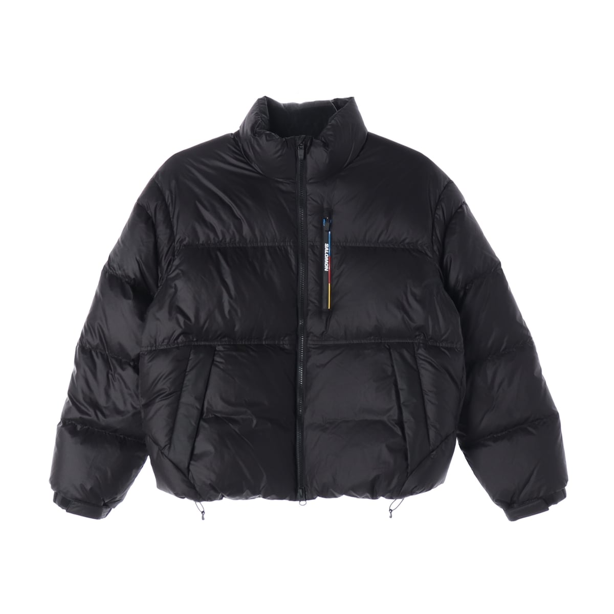 살로몬 24FW 우먼스 컨투어 크롭 다운 그레이 구스 다운 숏 패딩 상세 이미지 1