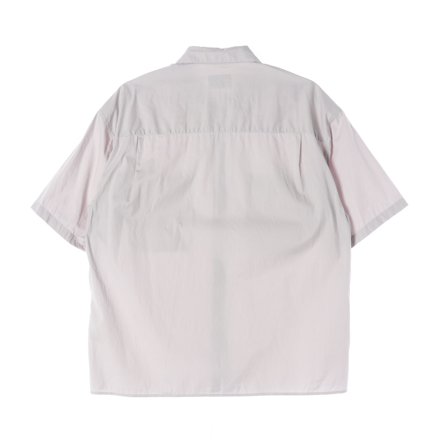 어나더 오피스 Writer Shirt 라이터 반팔 셔츠 도브 그레이 이미지 2