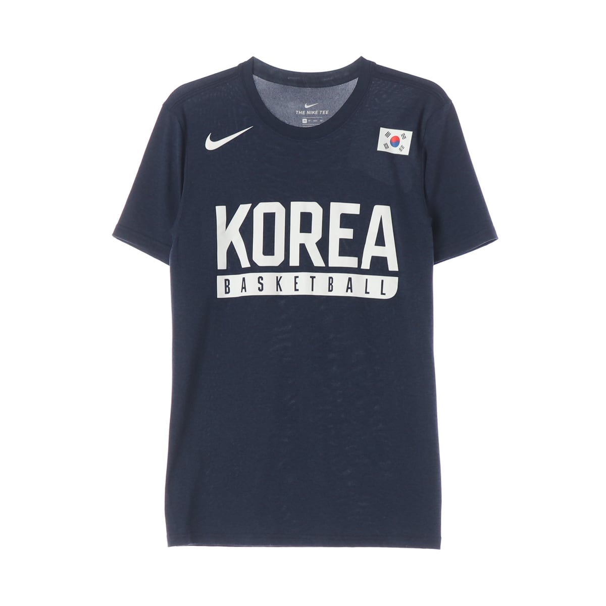 (새상품) 나이키 KOREA BASKETBALL 레터링 애슬레틱핏 반팔 티셔츠 상세 이미지 1