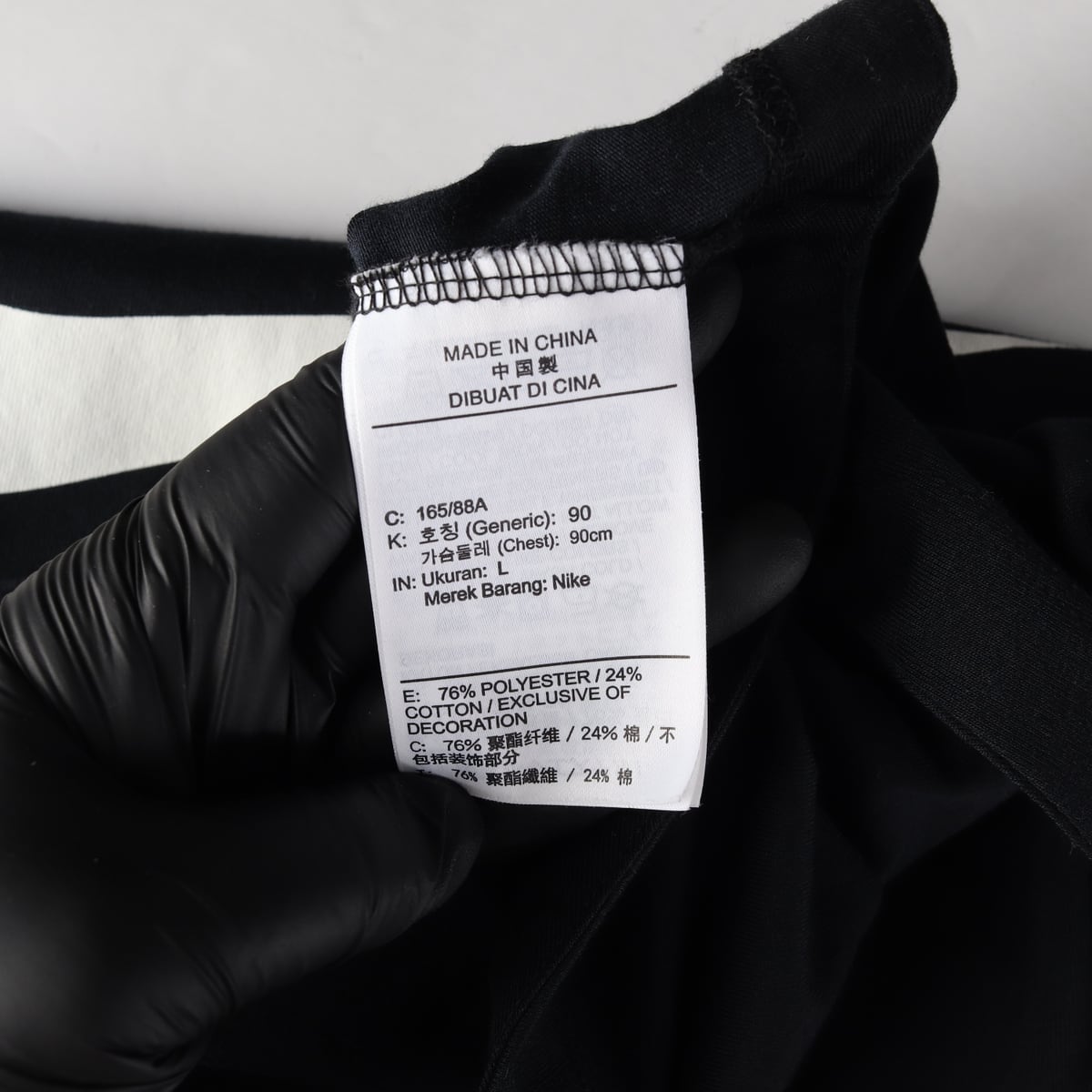 나이키 빅 스우시 로고 프린트 크롭 반팔 티셔츠 상세 이미지 4