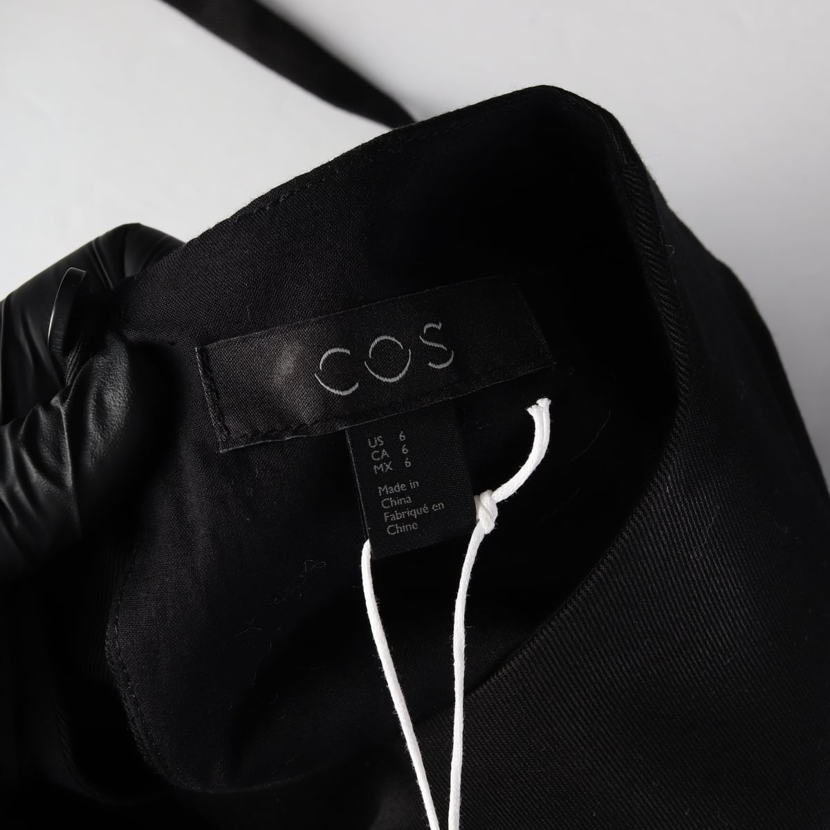 (새상품) 코스 COS 면 백리스 민소매 롱 원피스 상세 이미지 3