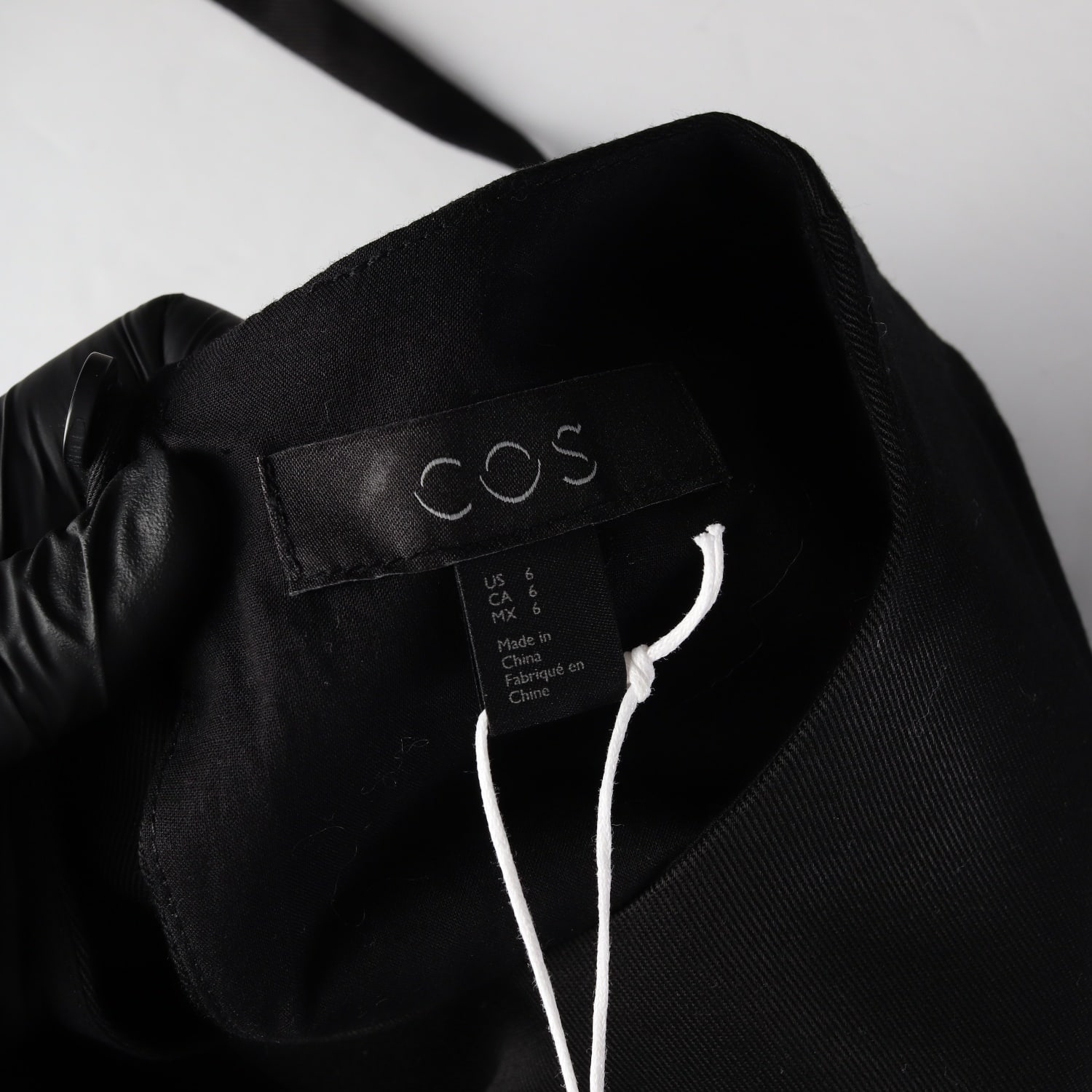 (새상품) 코스 COS 면 백리스 민소매 롱 원피스 이미지 3