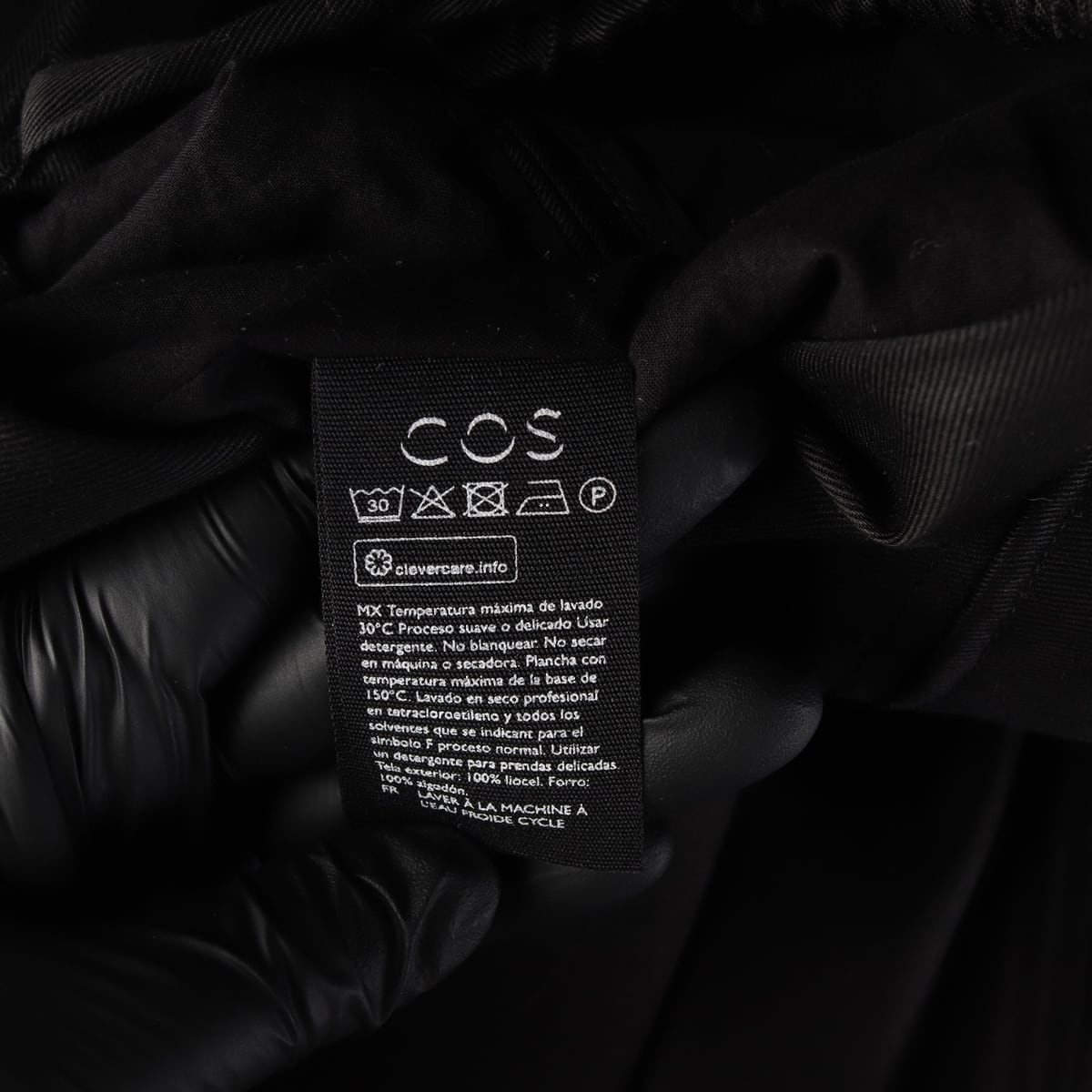 (새상품) 코스 COS 면 백리스 민소매 롱 원피스 상세 이미지 4
