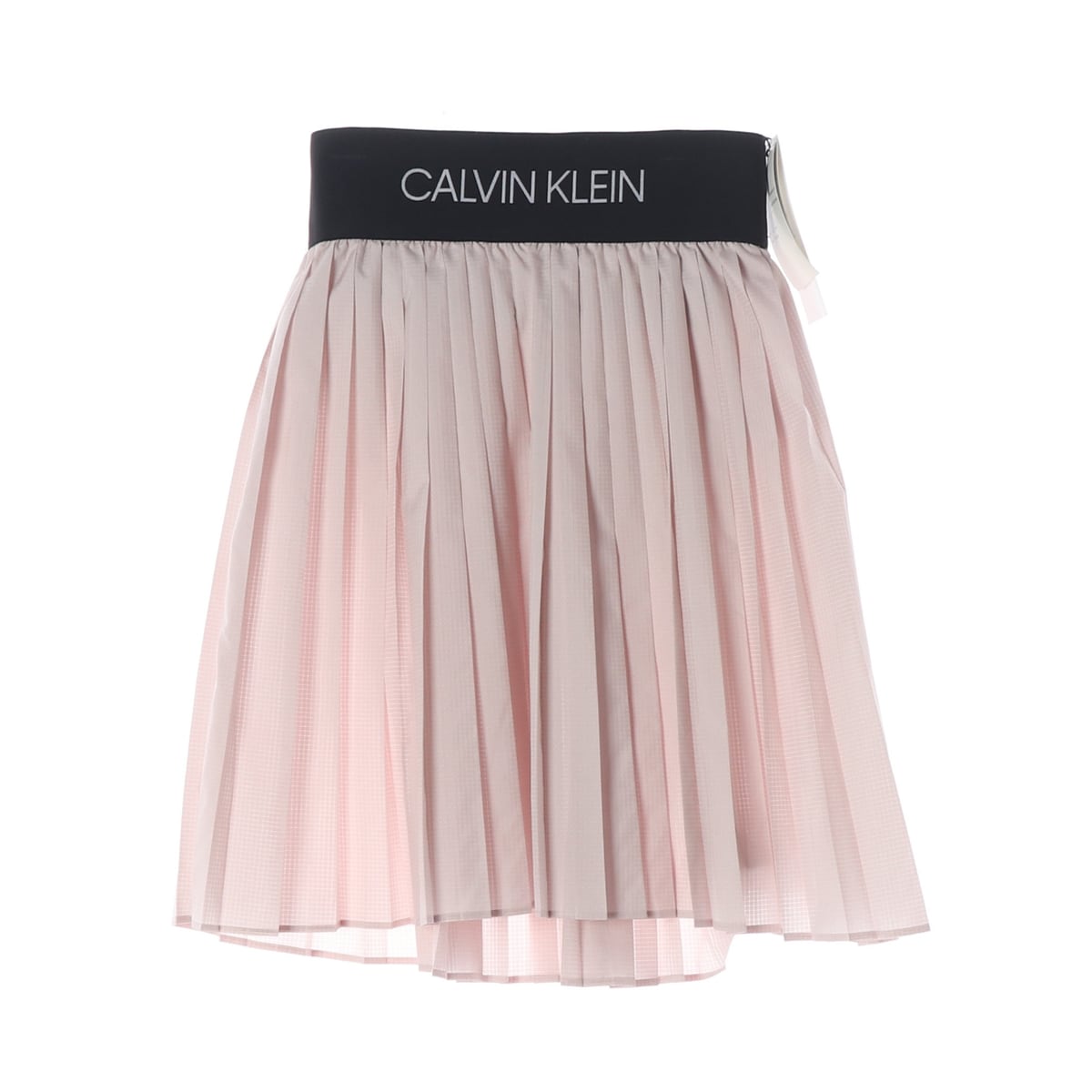 (새상품) 캘빈클라인 (Calvin Klein) 퍼포먼스 로고 밴딩 플리츠 플레어 숏 스커트 상세 이미지 1