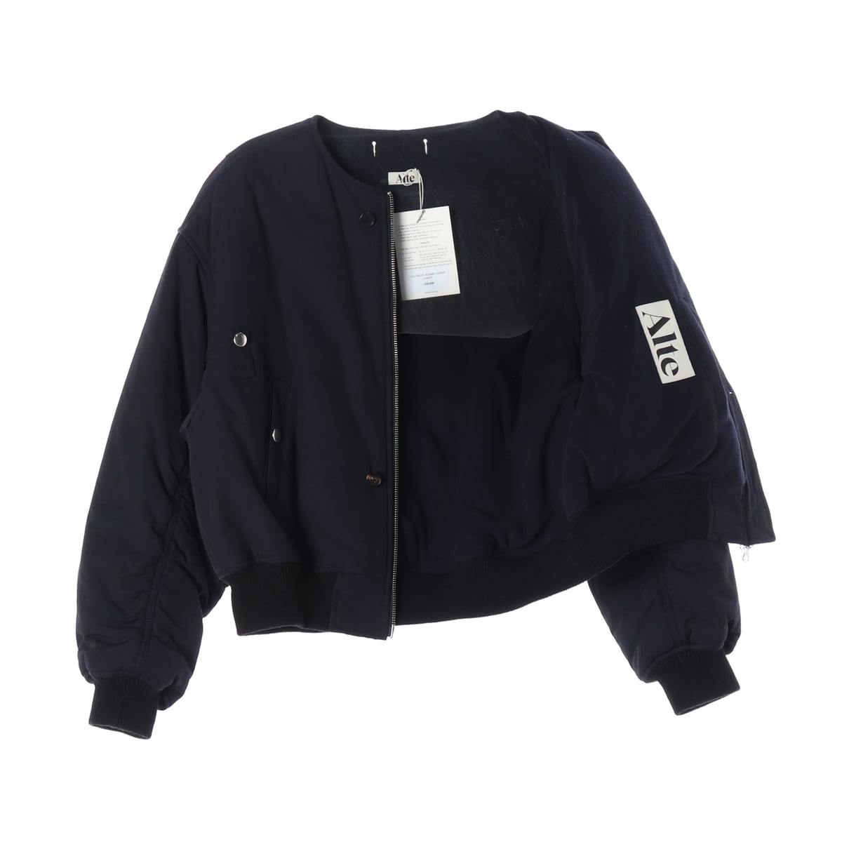 (새상품) 알테 Alte 23FW 카라리스 마원 점퍼 2WAY 집업 봄버 재킷 상세 이미지 2