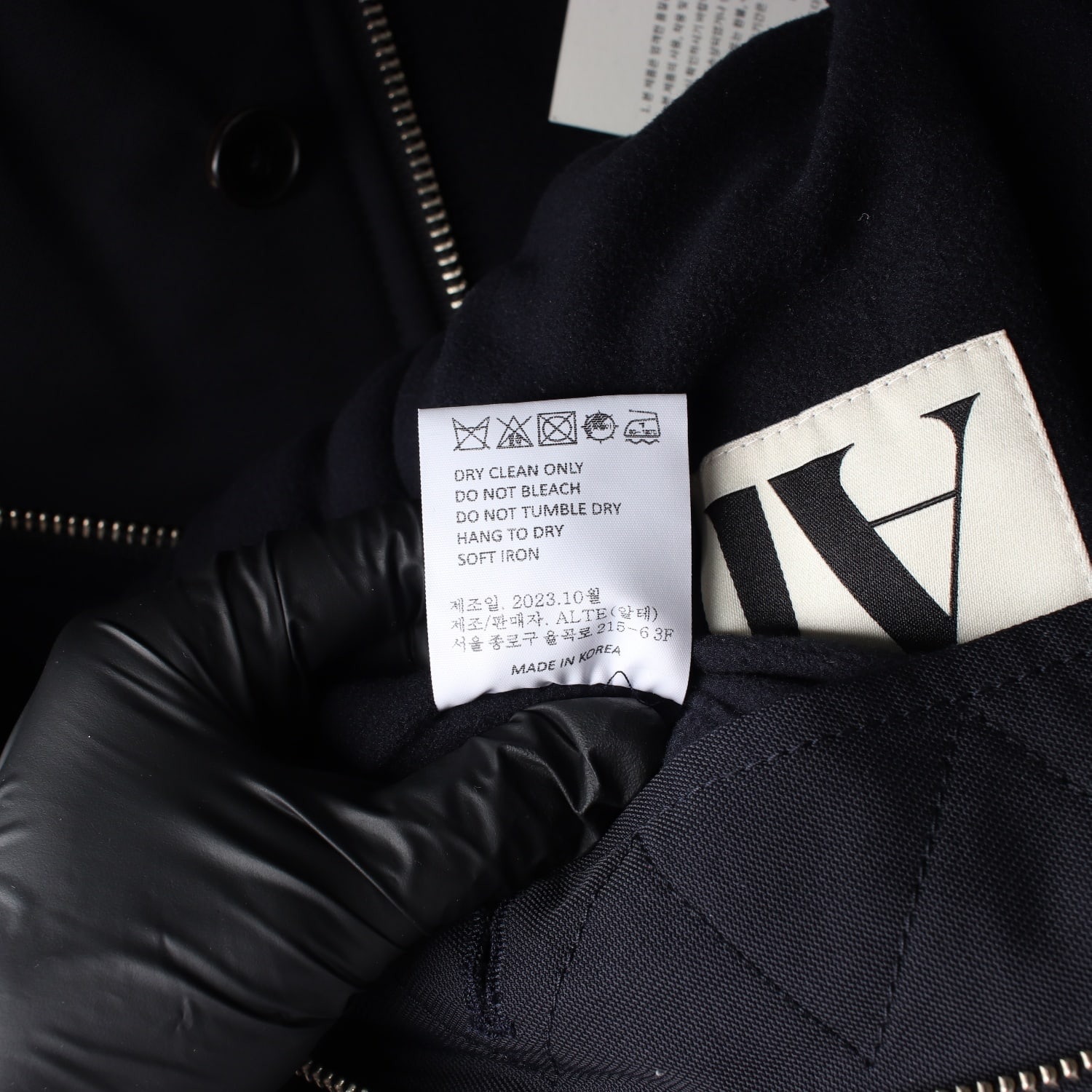 (새상품) 알테 Alte 23FW 카라리스 마원 점퍼 2WAY 집업 봄버 재킷 이미지 6